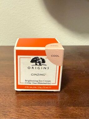 Origins GinZing Brightening Eye Cream — cool tone, new in box